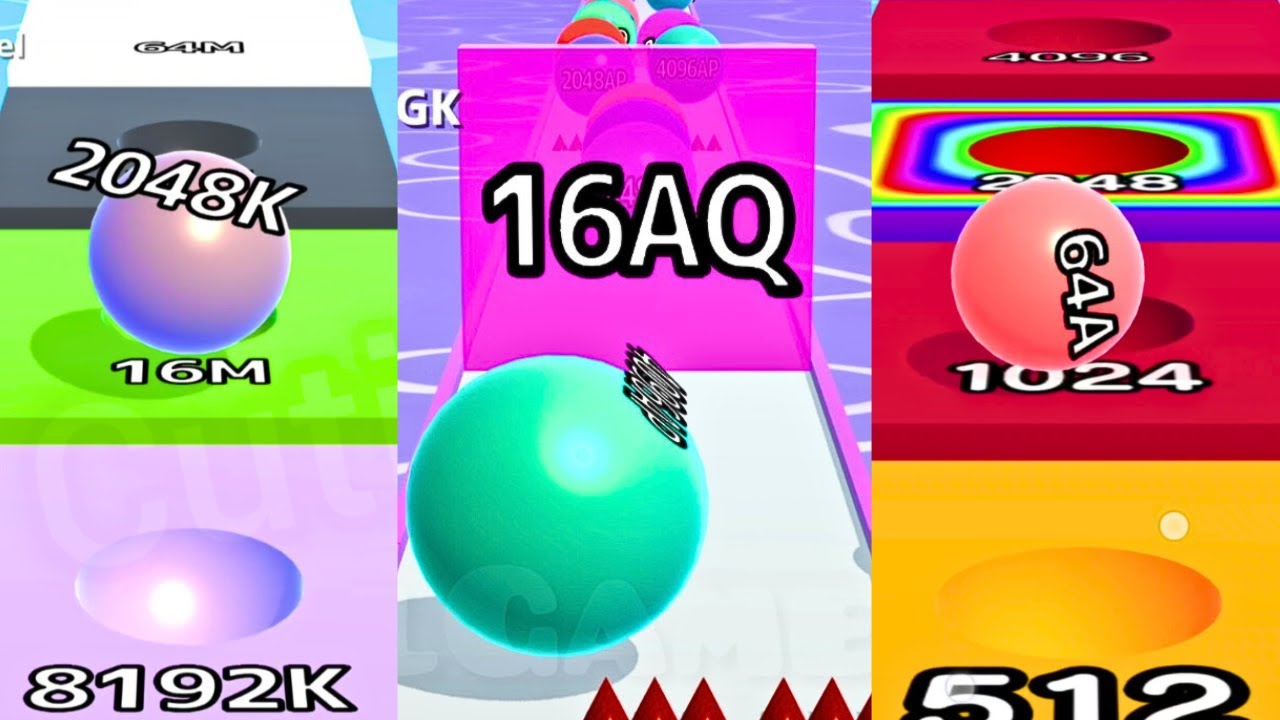 Ultimate 2048 Merge Showdown 💥 Ball Run 2048 vs Infinity Mode ♾️ vs Ball Run Infinity | Max Level