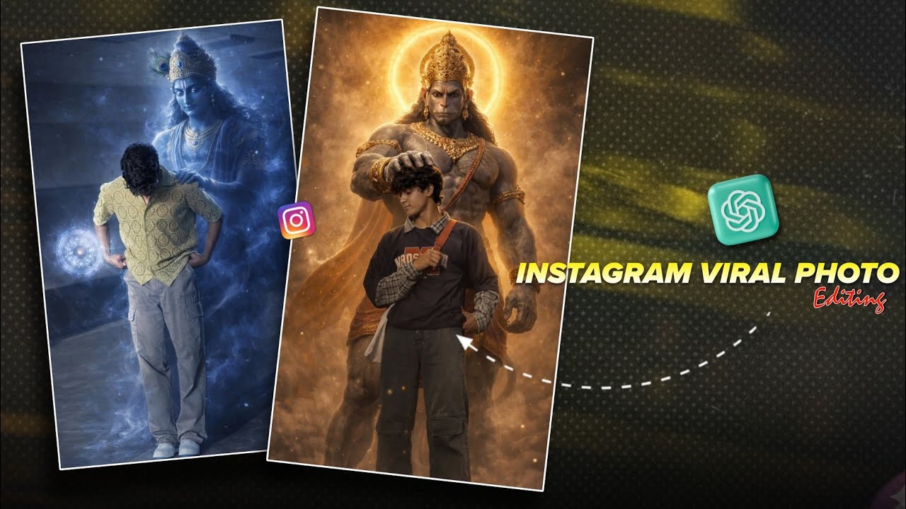 Instagram Trending Gods AI Photo Editing 🔥 | Instagram Viral AI Photo with ChatGPT