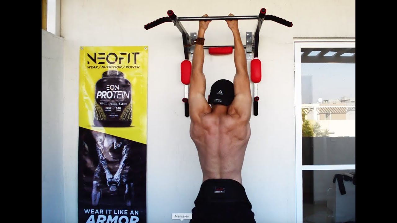 BARRA MULTIFUNCIONAL PARA ENTRENAR EN CASA / RUTINA