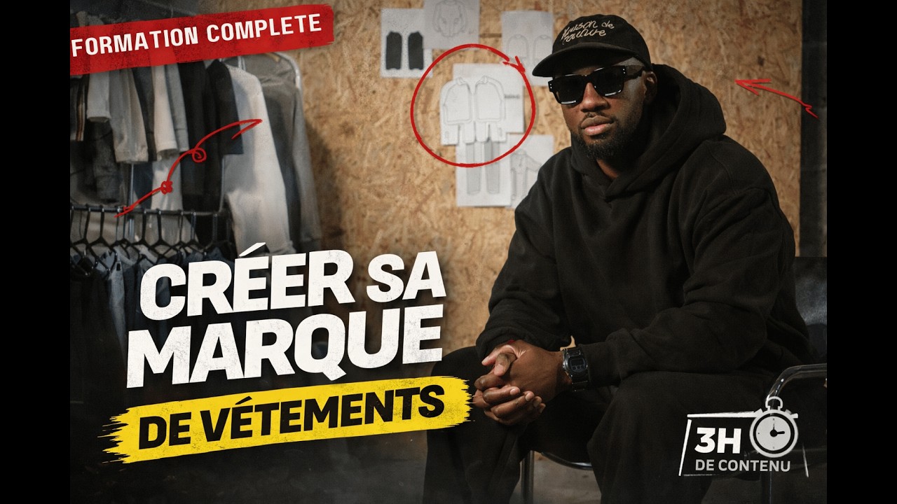 Guide complet cr&eacute;er sa marque de v&ecirc;tements