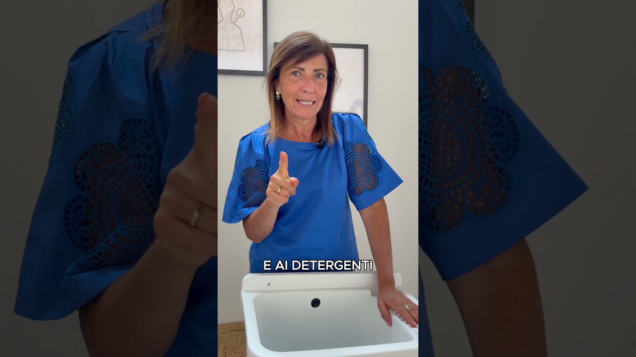 Il lavabo da esterno pratico e resistente per ogni spazio 🪣🚿 #shorts
