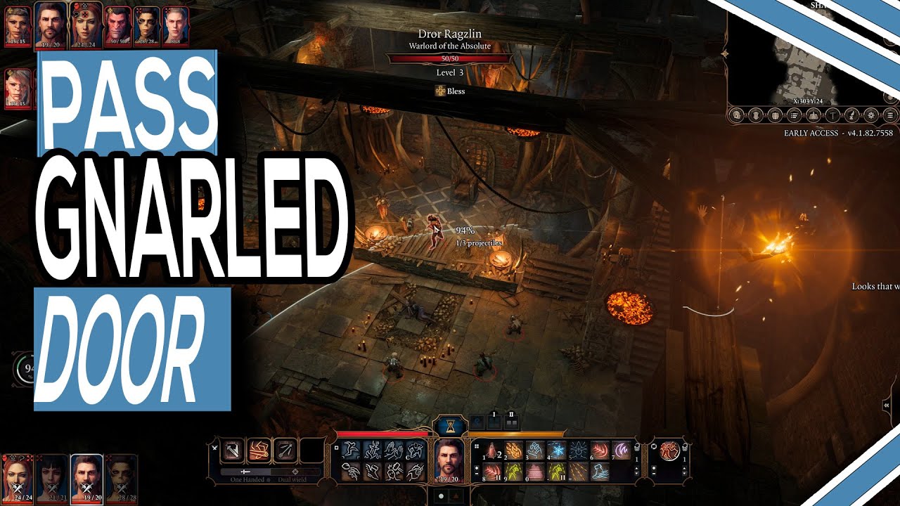 Как пройти через запутанную дверь в Baldur's Gate 3