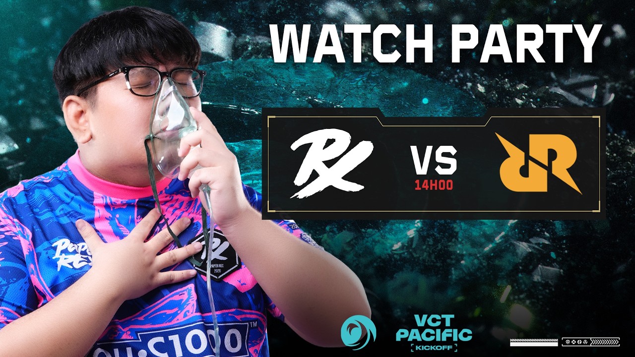 Watch Party PRX vs. RRQ (BO5) &mdash; V&Eacute; MASTERS CUỐI C&Ugrave;NG | GIVE AWAY &Aacute;O PRX SAU TRẬN #vctwatchparty