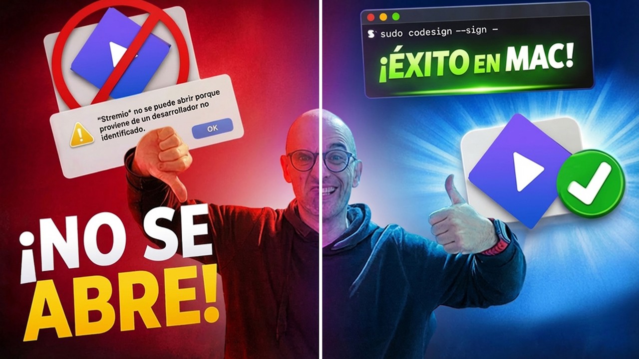 ARREGLA Stremio cuando NO ABRE en Mac (solución real con Terminal)