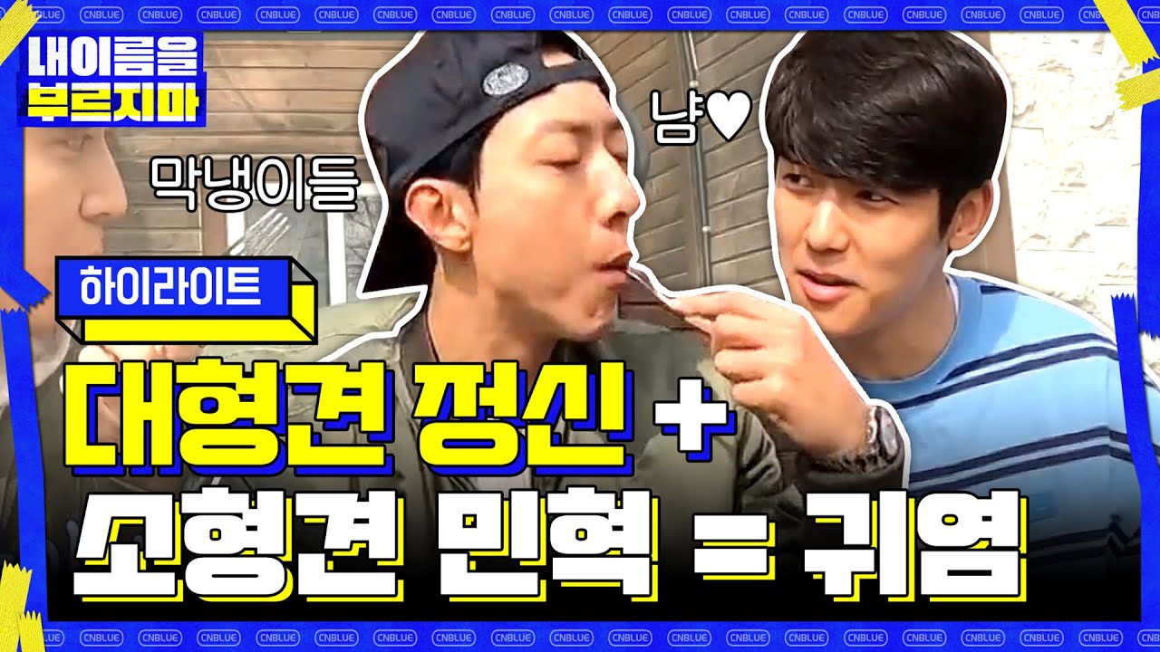 [하이라이트] 장난기+귀여움♥ 대형견 정신&소형견 민혁 모음.ZIP#내이름을부르지마-CNBLUE비밀여행 | secretcnblue EP.1 | tvN 201113 방송