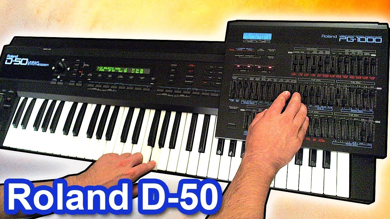 ROLAND D-50 - Ambient Chillout Arpeggiator Music【SYNTH DEMO】