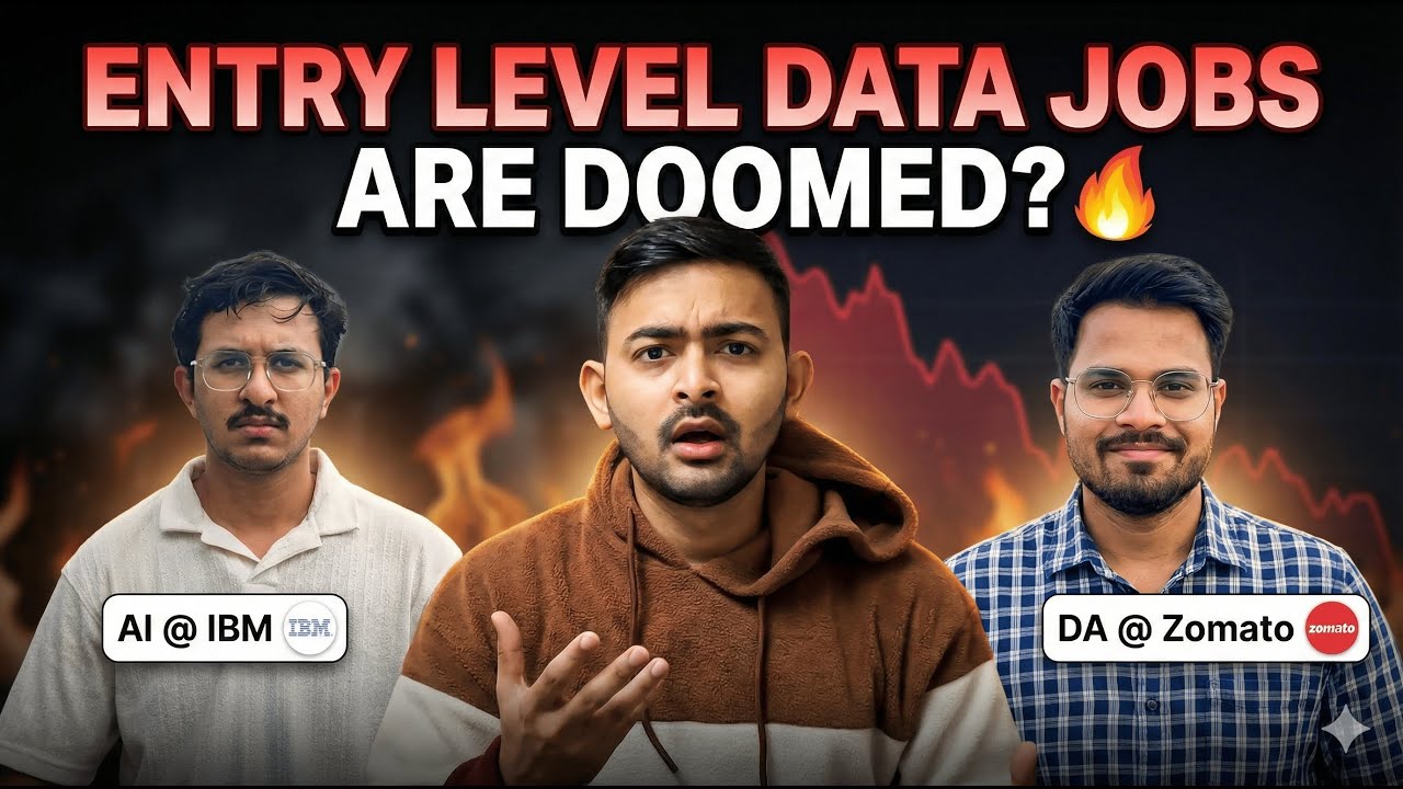Entry-Level Data Jobs Are Broken in 2026 (Internships, AI & Hiring Reality)