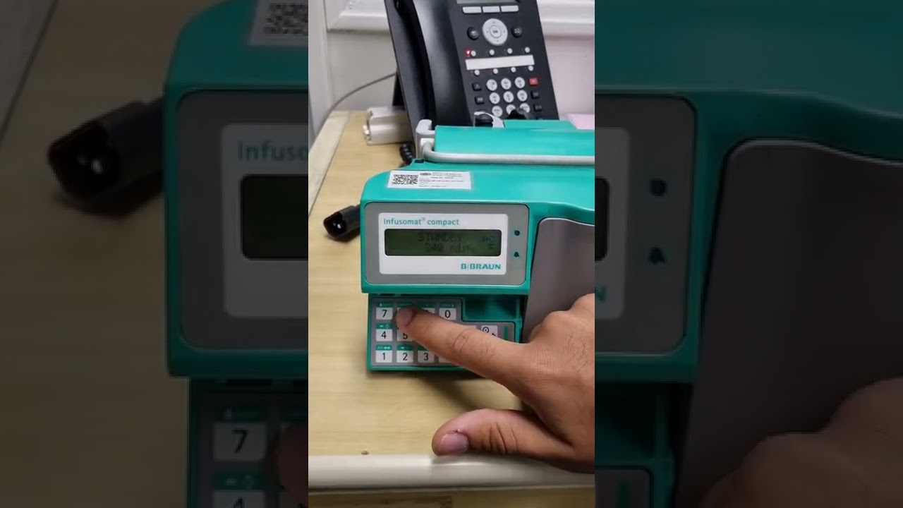 Treinamento Bomba de Infusão B|Braun HFG