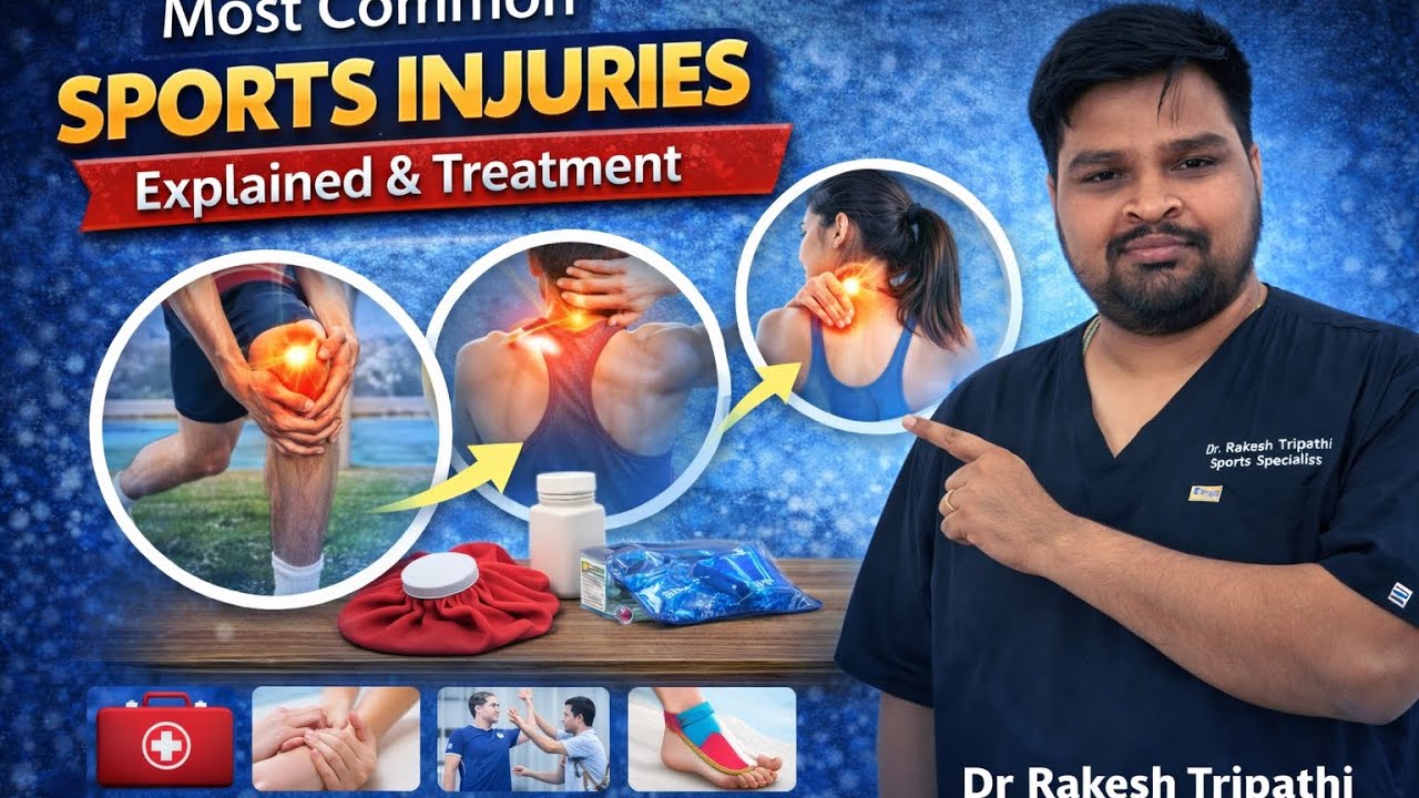 Most Common Sports Injuries 🔥 Causes, Treatment & Prevention