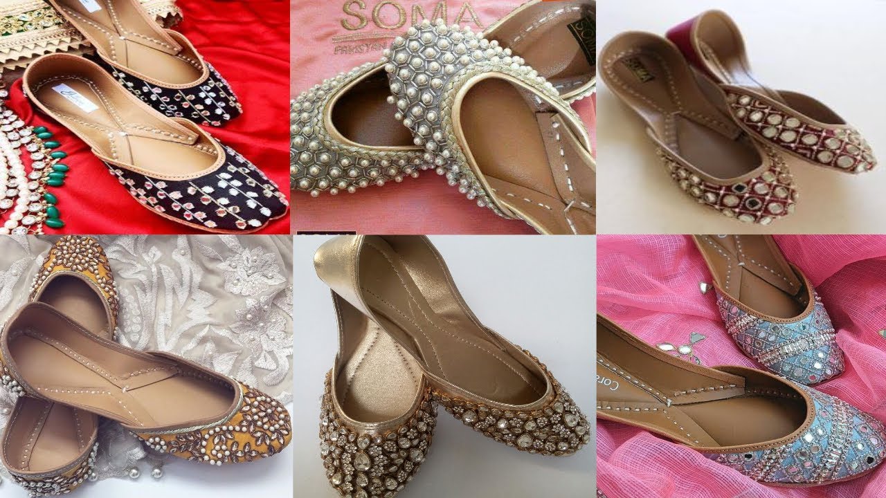 Latest Fancy Khussa Designs Ideas For Girls 2022 | THE FASHION WORLD