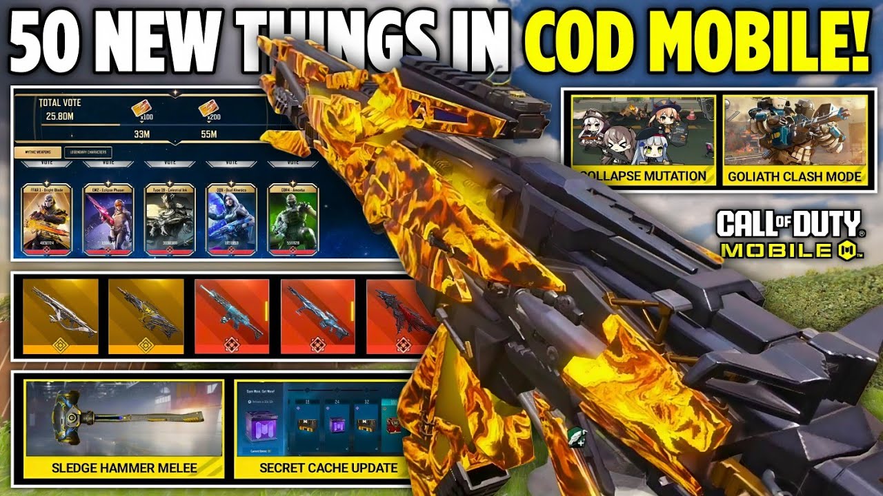 50 новых вещей в 10 сезоне Cod Mobile! (2025)