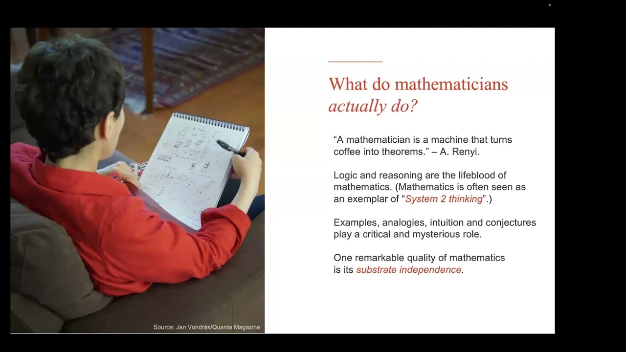 Geordie Williamson | Can AI help with hard mathematics?