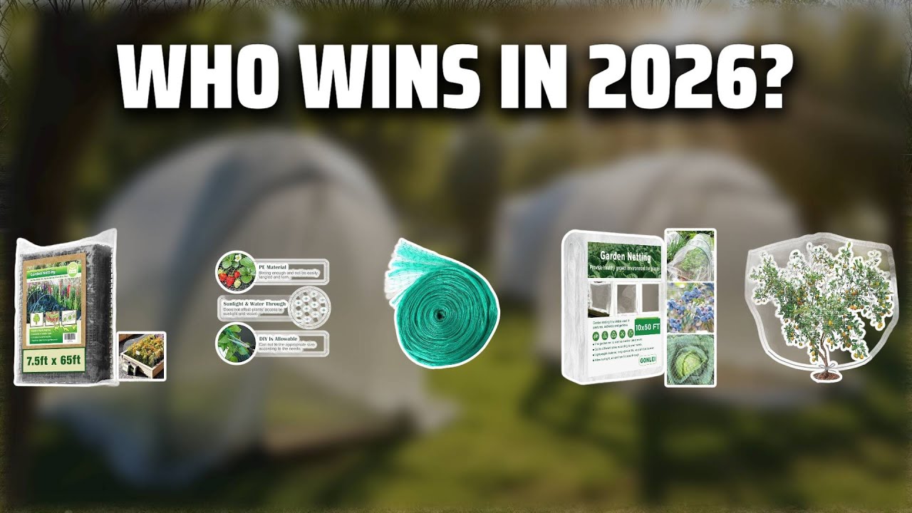 The Top 5 Best Fruit Tree Net in 2026 - Must Watch Before Buying!