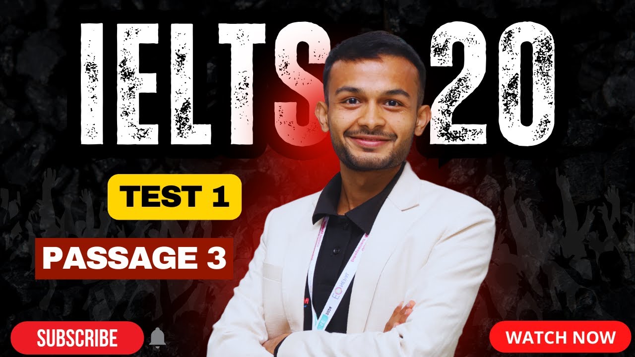 Cambridge IELTS 20 I Test 1 I Passage 3 I #ieltspreparation #ieltstips #ielts #english