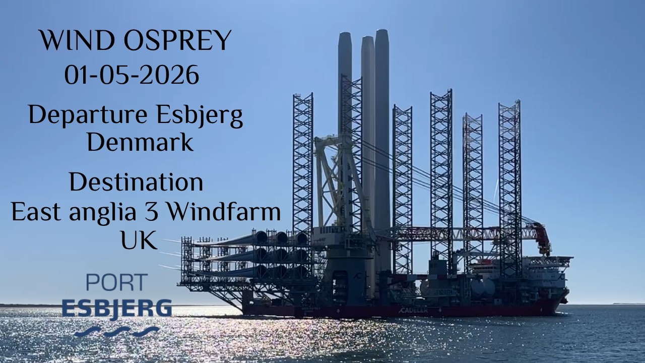 WIND OSPREY .  Wind Turbine Installation Vessel