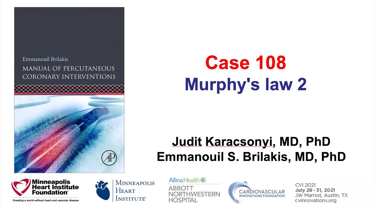 Case 108: PCI Manual - Murphy's law #2