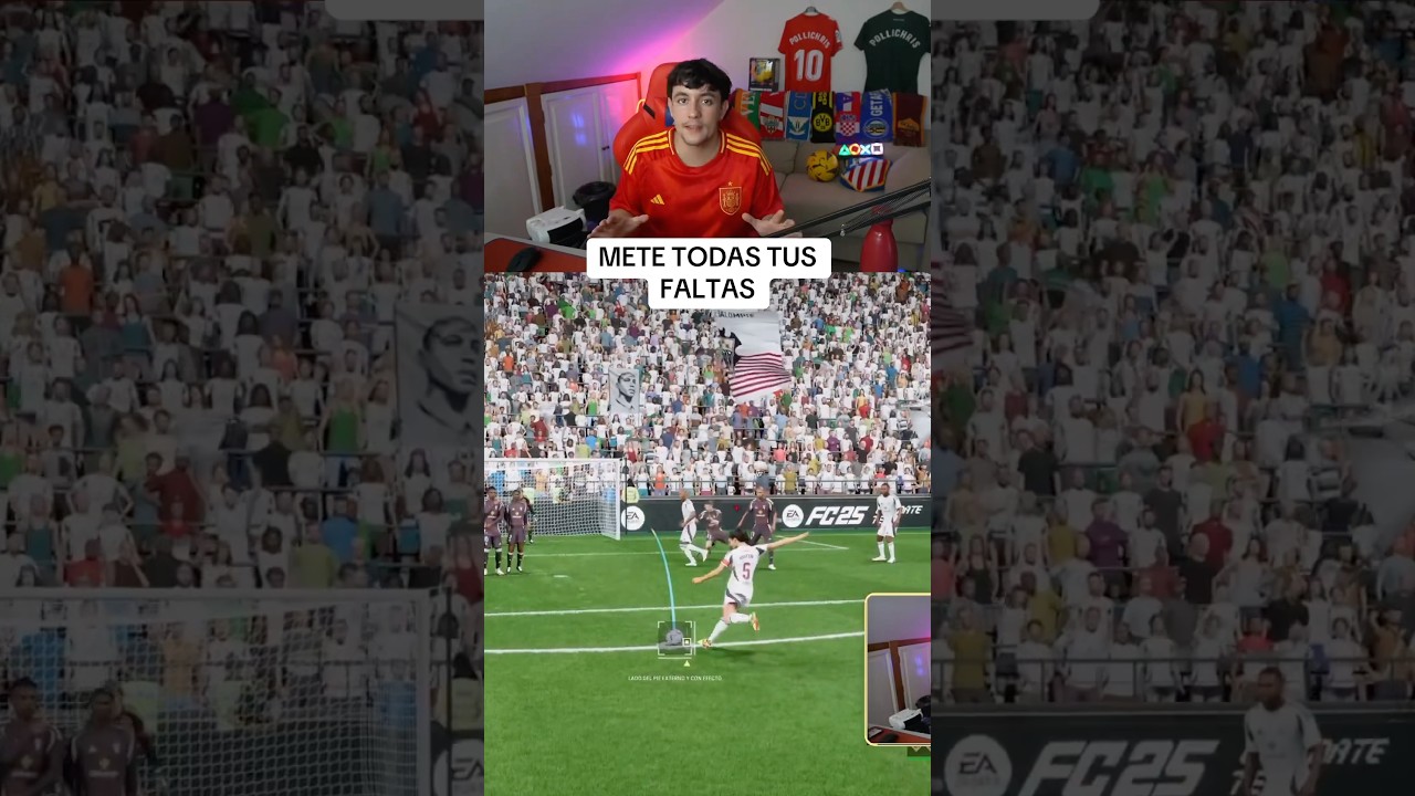 C&oacute;mo Meter TODAS las Faltas en Fc 25 🎯#fifa #consejos #eafc #proplayer #fc25