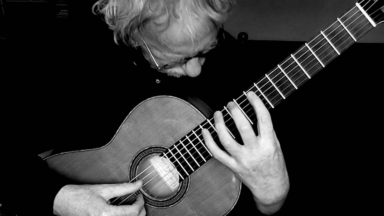 Becqueriana by Pujol - Rob MacKillop, Gut and Silk-strung Guitar