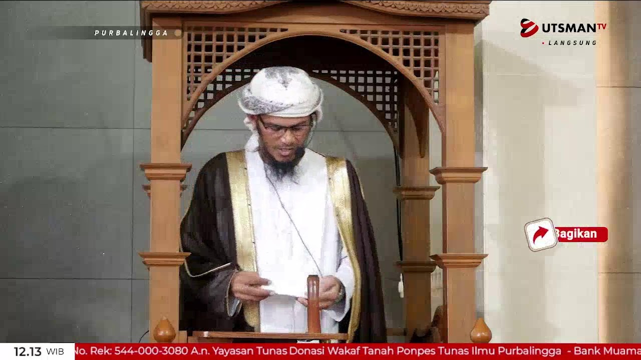 LIVE Khutbah Jum'at  | Derita Yang Tersisa - Ustadz Abu Yazid Nurdin, Lc. M.Pd
