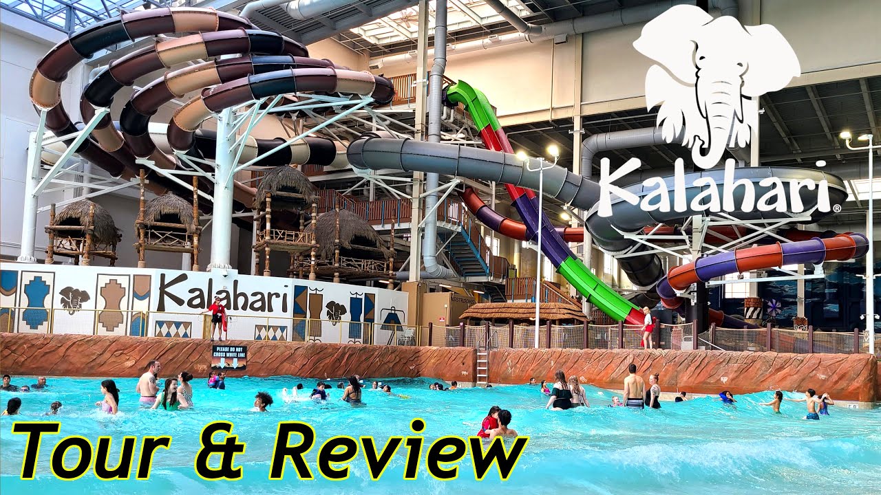 Kalahari Waterpark Resort (Poconos) Tour & Review with The Legend
