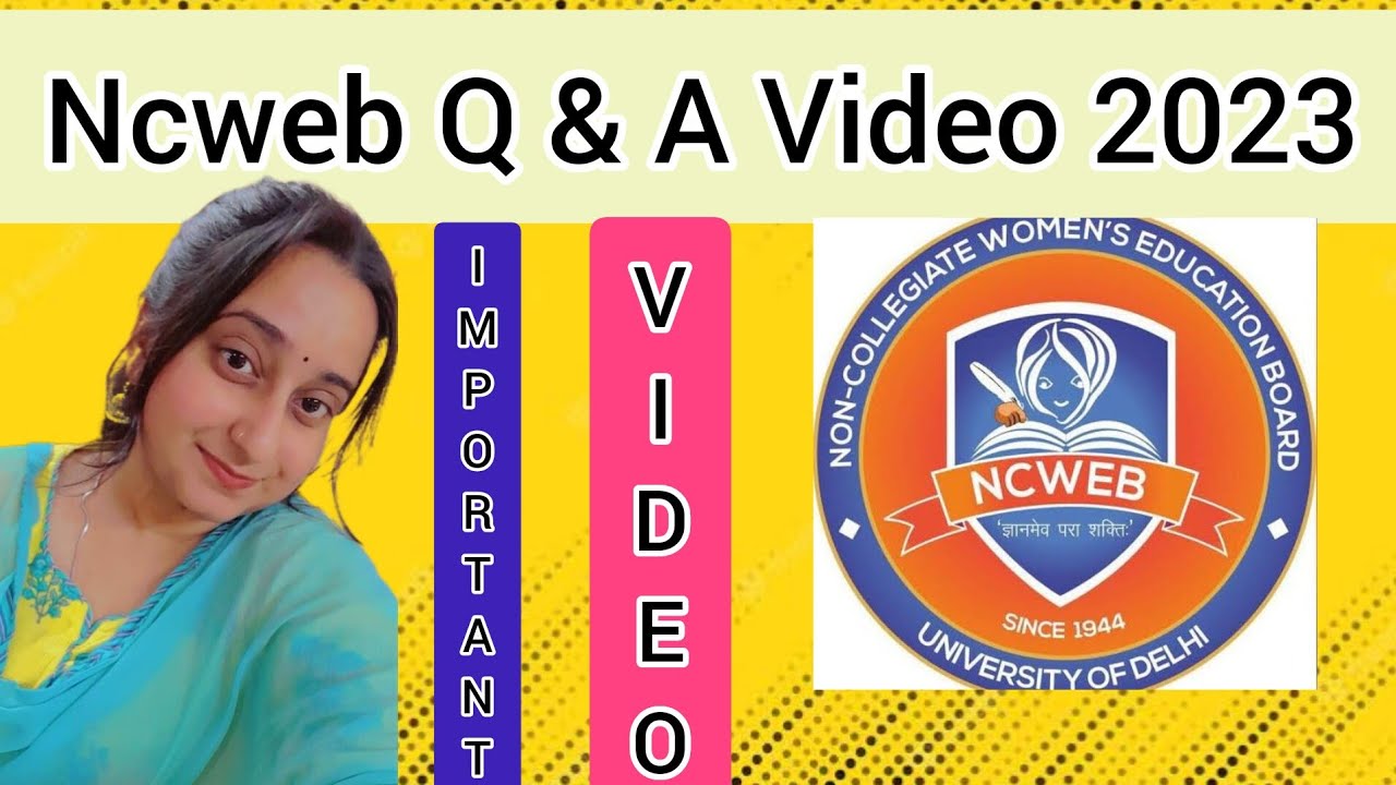 Ncweb Q & A  Regarding Classes and all 2023 { Most important video }