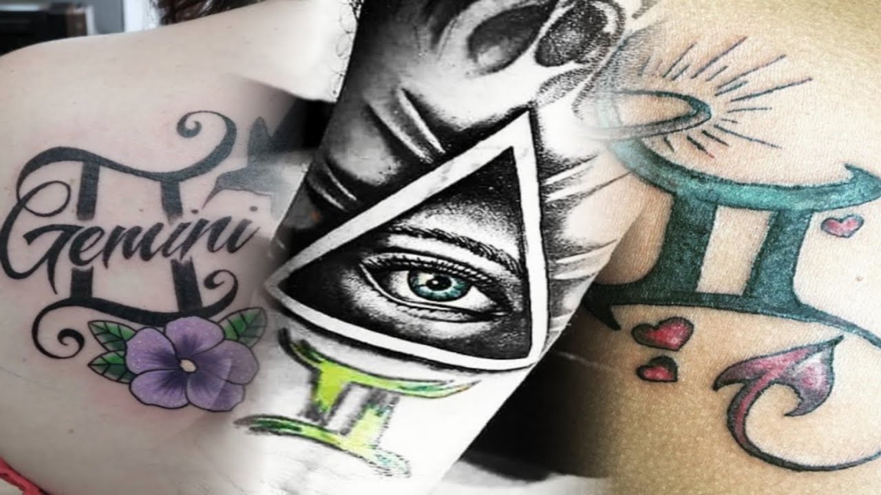 🔴 Tattoos Zodiac sign : Gemini ♊