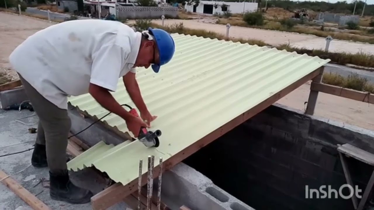 Así Queda un Techo de Lamina de Madera
