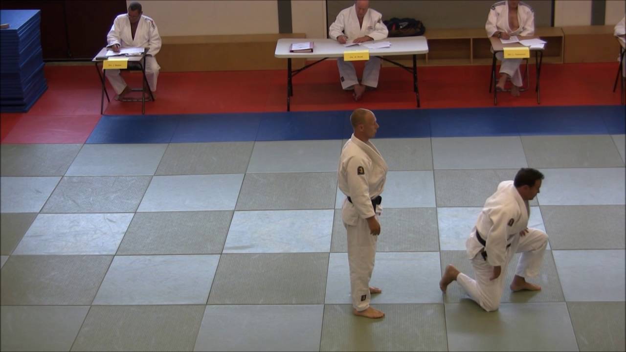 5e dan judo examen Tom Gerkema Nage-No-Kata