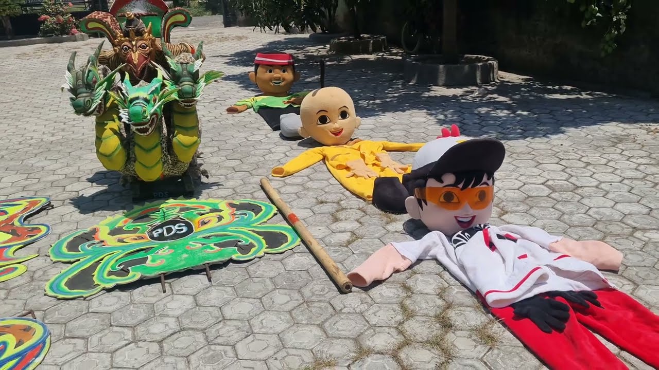 BADUT LUCU BADUT BOBOIBOY LOMBA PAKAI KOSTUM DEKET ODONG ODONG DEPOK