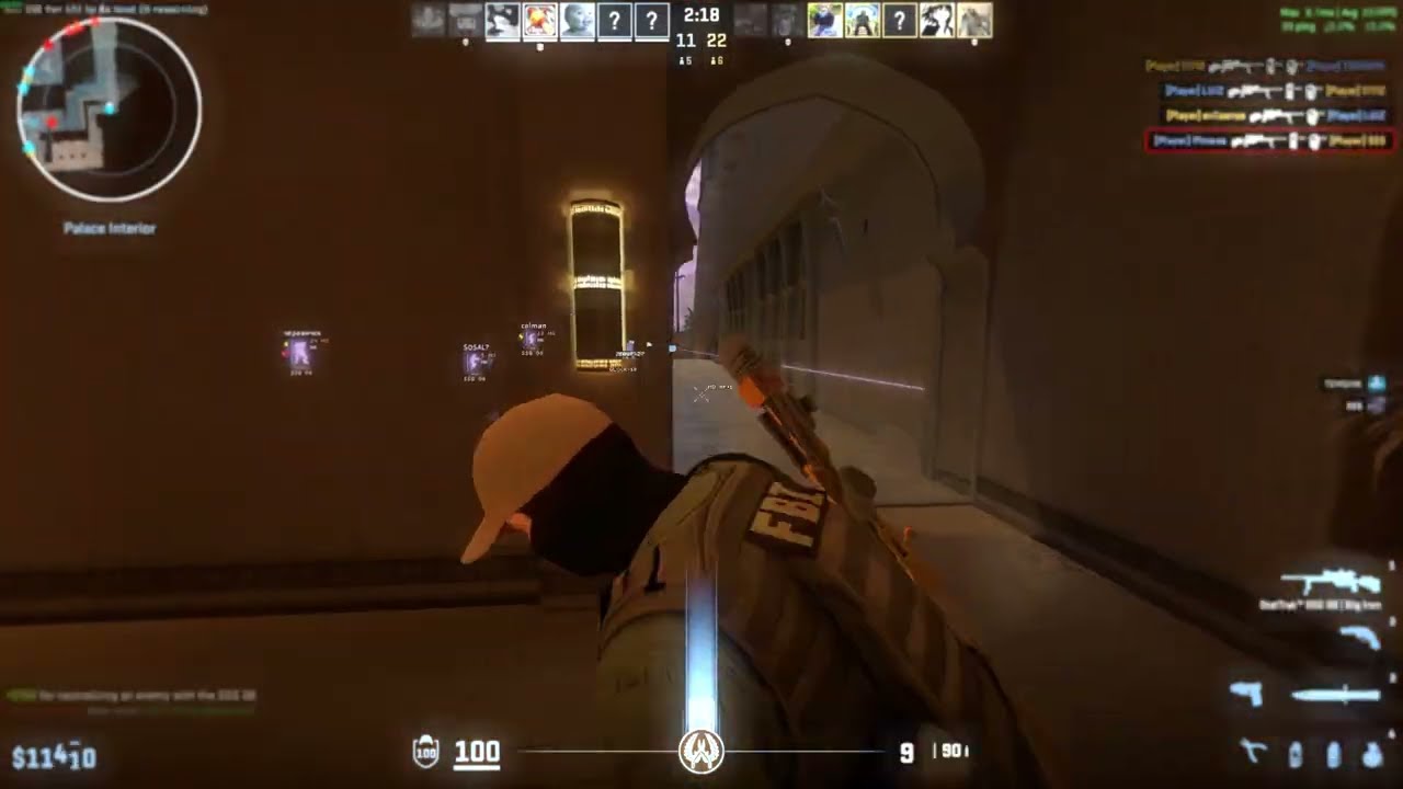 #cs2  HvH highlights (5-9K) ft.fatality.win