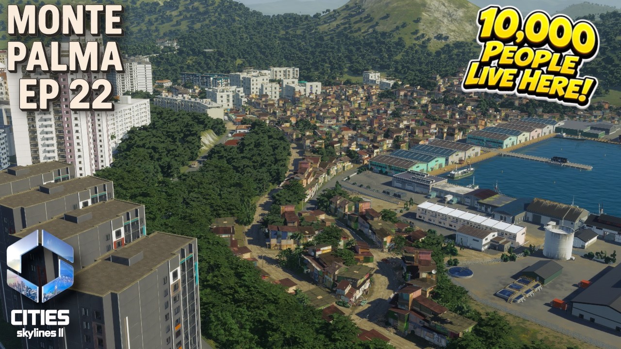 I Finally Built a Real Slum in Cities: Skylines 2 (And It Has 10,000 People)