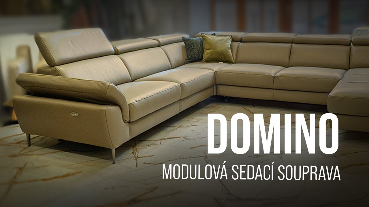 Kr&aacute;lovna komfortu - sedac&iacute; souprava Domino  | Lumax-N&aacute;bytek