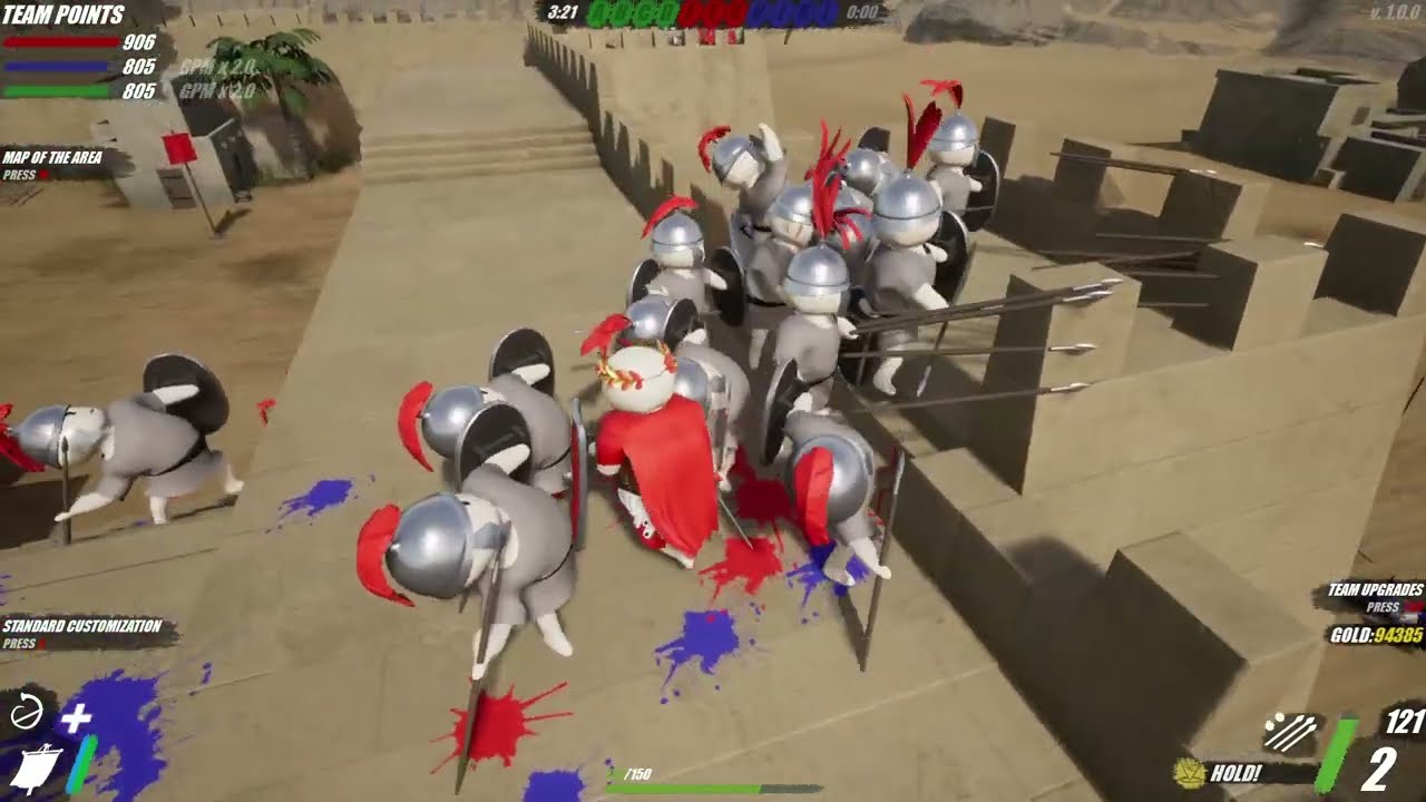 150 DEFENDERS DEFENDING Alexandria From 2 ARMIES!!! (Shieldwall)