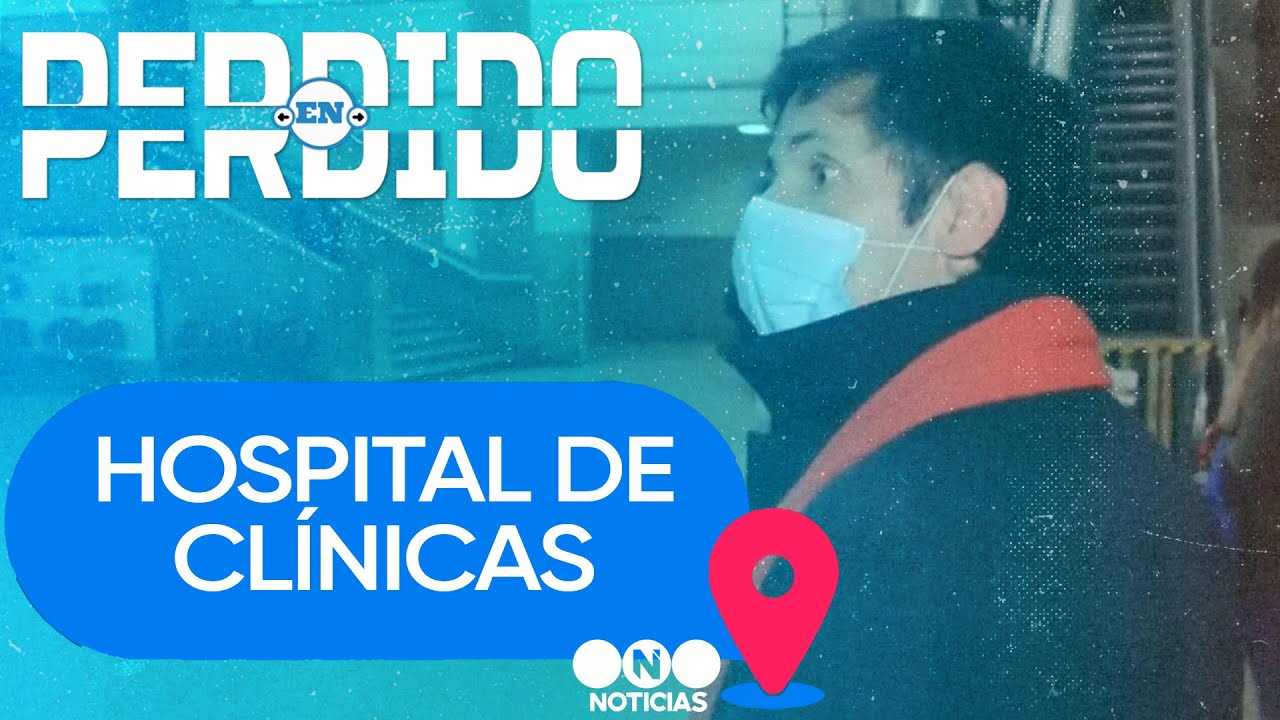 ROBERTITO PERDIDO en el HOSPITAL de CLÍNICAS - Telefe Noticias