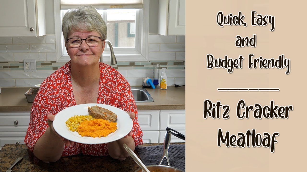 Ritz Cracker Meatloaf