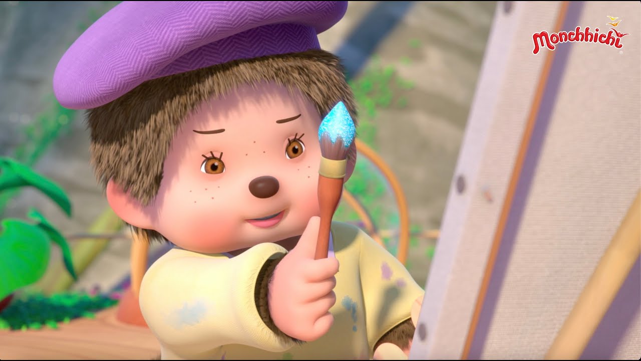 El pintor | Monchhichi (S01E25) | Dibujos animados para ninos
