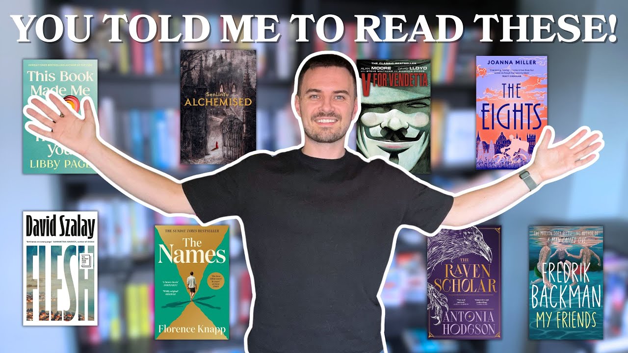 The 12 books I'll be reading because YOU told me to