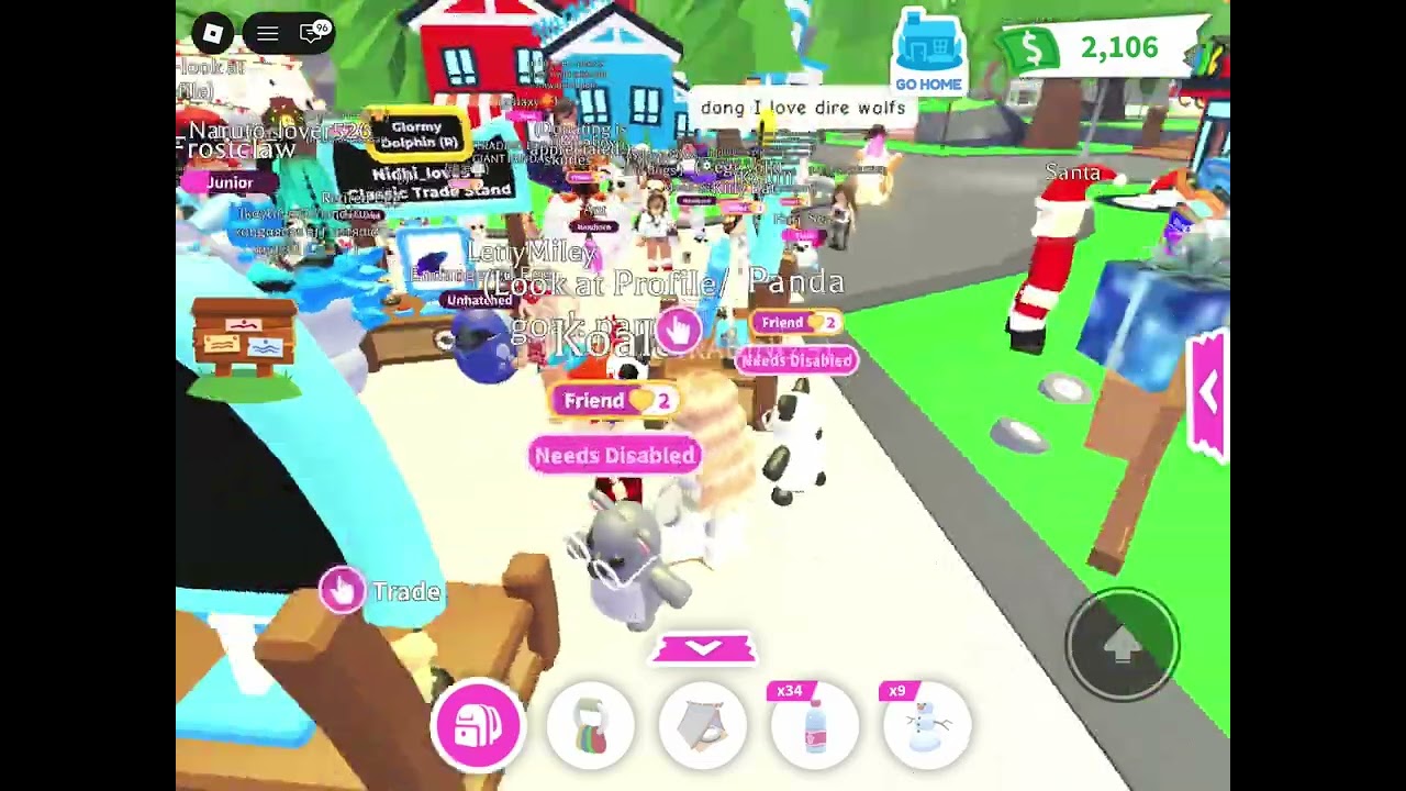 ADOPT ME TRADING ROBLOX #roblox (I’m not that rich)