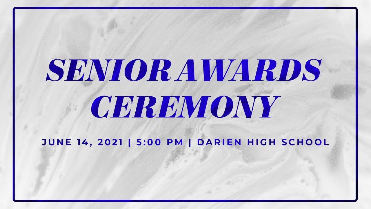 Darien High School Senior Awards Ceremony