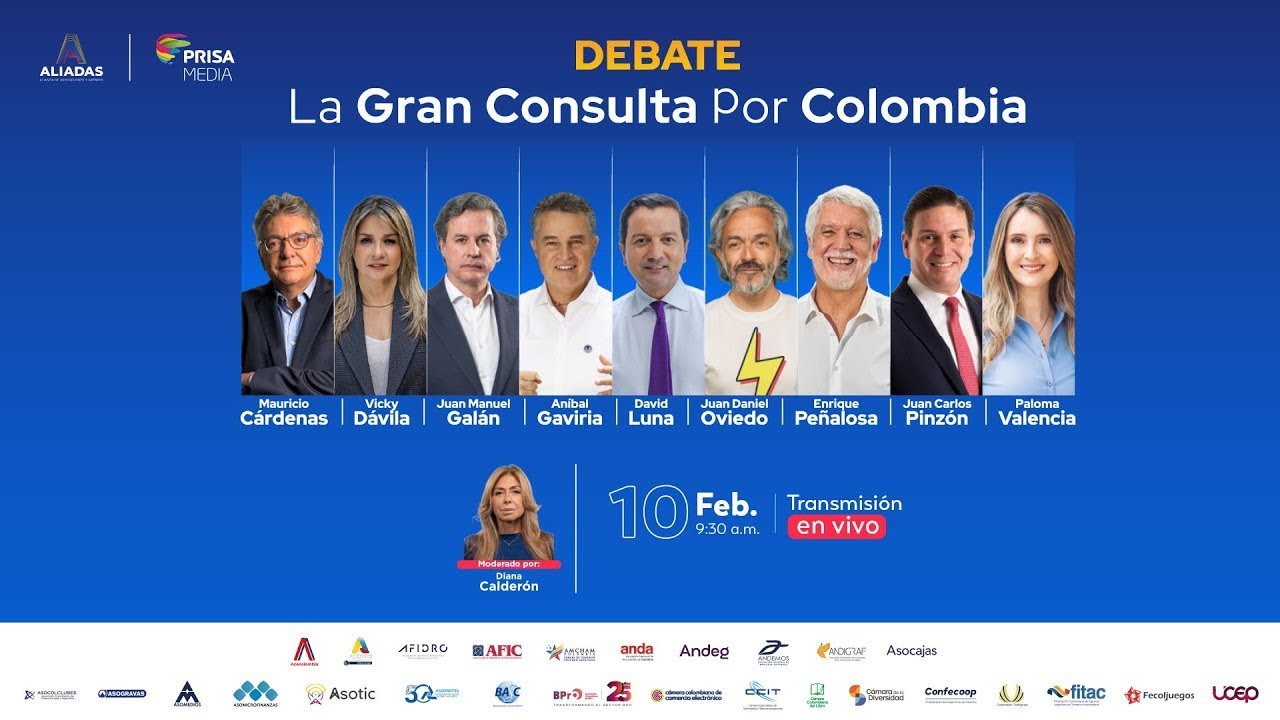 DIRECTO | DEBATE PRESIDENCIAL: La gran consulta por COLOMBIA | EL PA&Iacute;S