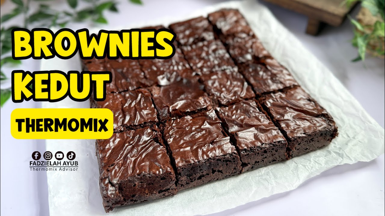 TM7/TM6: BROWNIES KEDUT THERMOMIX
