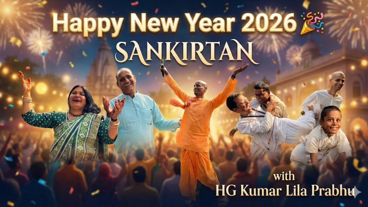 Glimpses of New Year 2026 Sankirtan | Song Cover by @ajeetkashyapmusic | @KumarLilaDas 