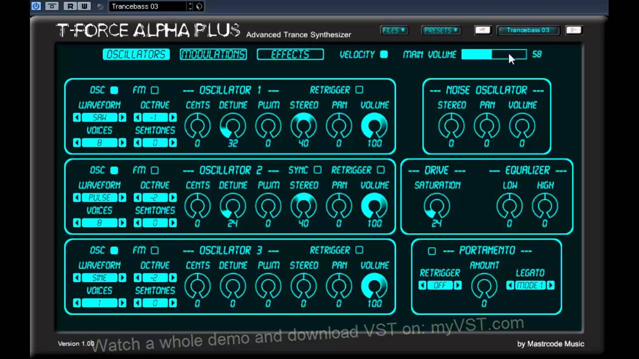 T-Force Alpha Plus - Free VST - myVST Demo
