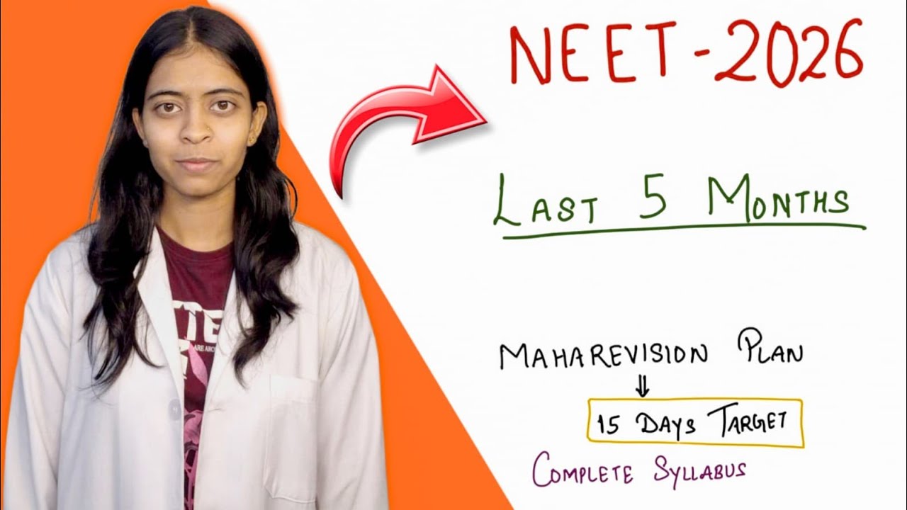 Best Revision Plan⚠️|| NEET 2026🎯|| Only way to Revise whole syllabus in 15 DAYS🔥650+ MASTERPLAN 💯