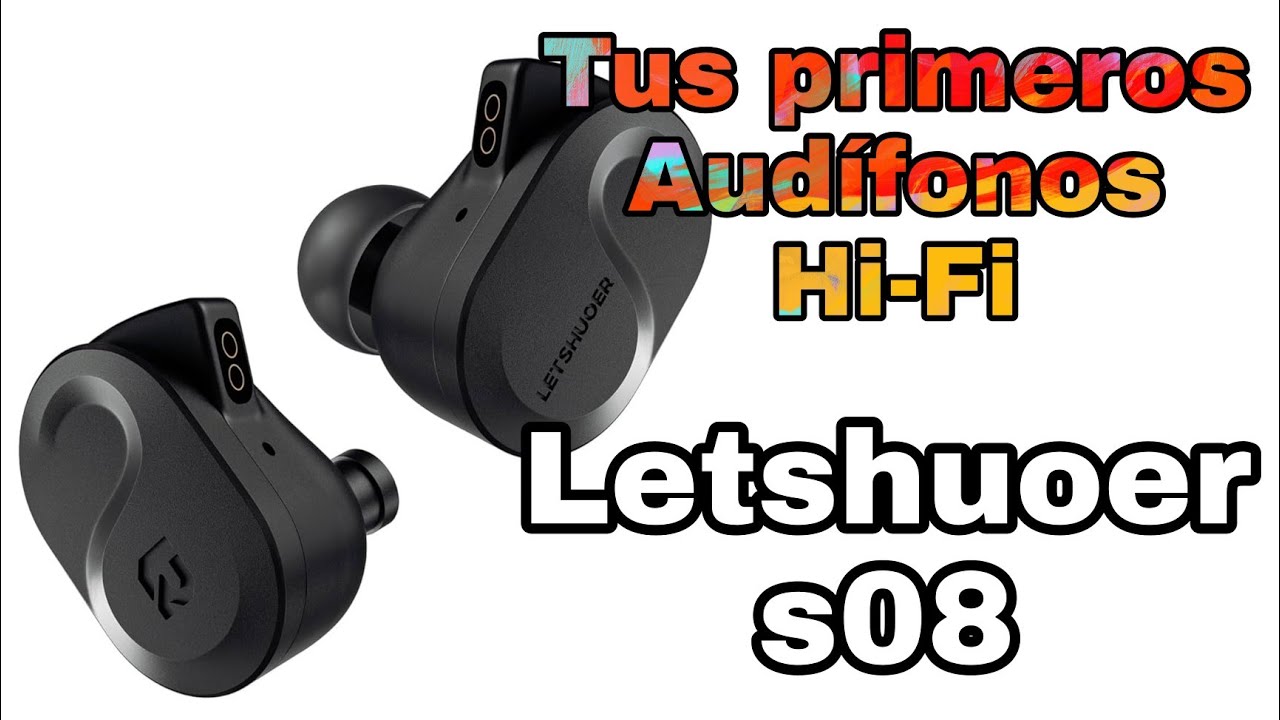 Timbre Seductor y Graves potentes - Letshuoer s08