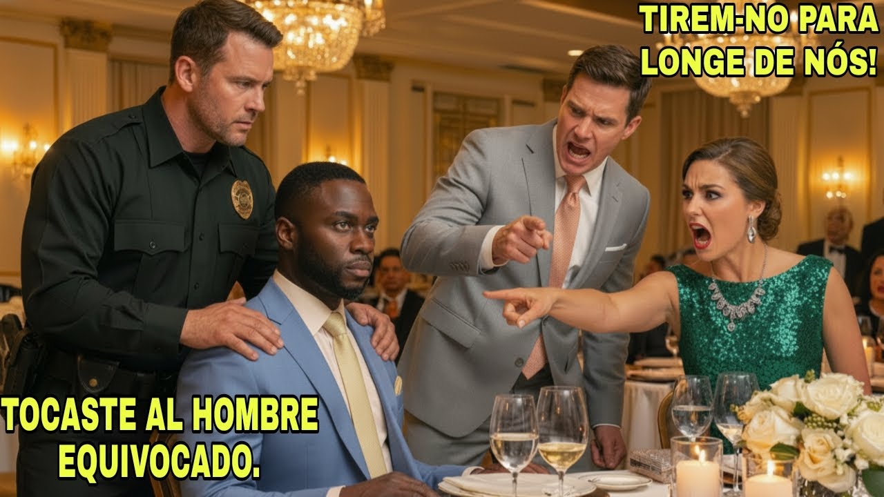 Arrastaram um CEO negro do assento VIP — segundos depois, o gala inteiro ficou em silêncio”