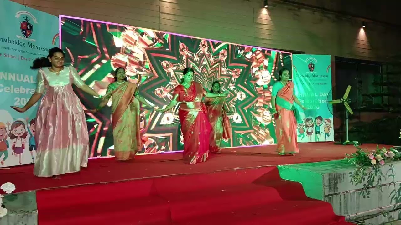 Cambridge Montesori preschol  First annual day#Monica songs#Keerthana dance#