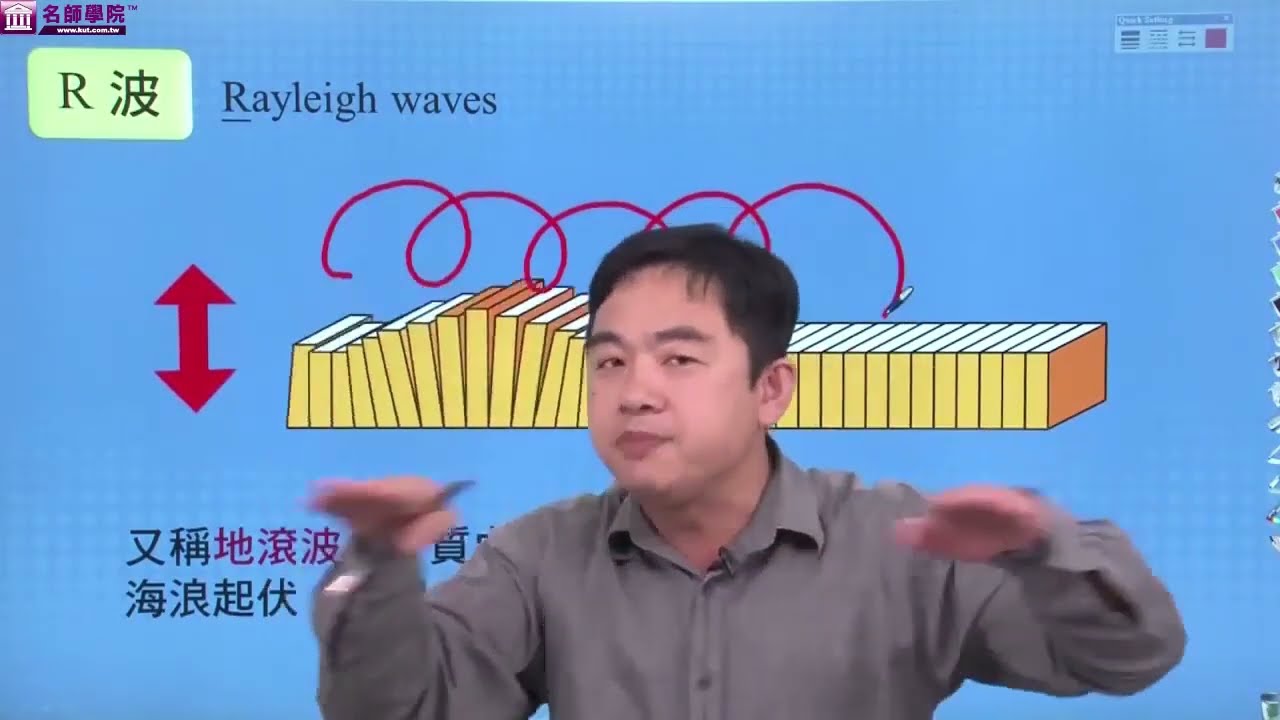 【名師學院】高一地科 地震波