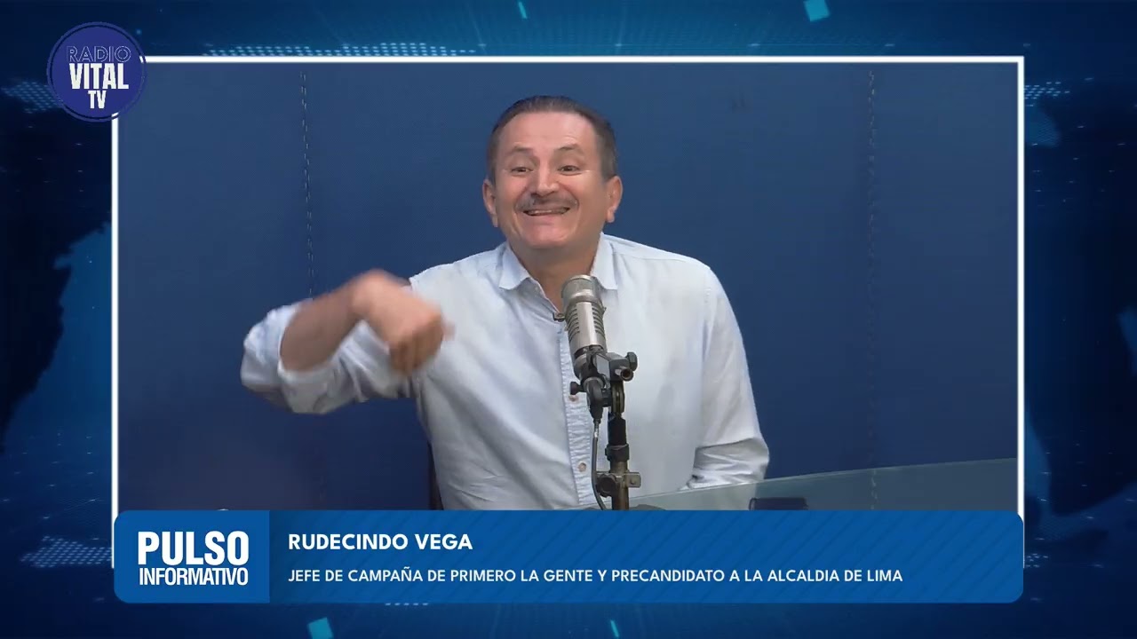 Invitado: Rudecindo Vega - Jefe de Campaña de Primero la Gente y Precandidato a la Alcaldía de Lima