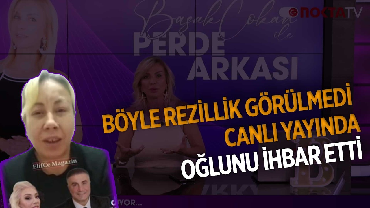 Böyle Rezillik Görülmedi Canlı Yayında Oğlunu İhbar Etti | Başak Çokan ile Perde Arkası | 13.02.2026